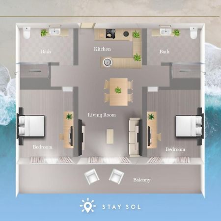 Rooftop Pool & Hot Tub - Gym - Hollywood Beach Exterior foto