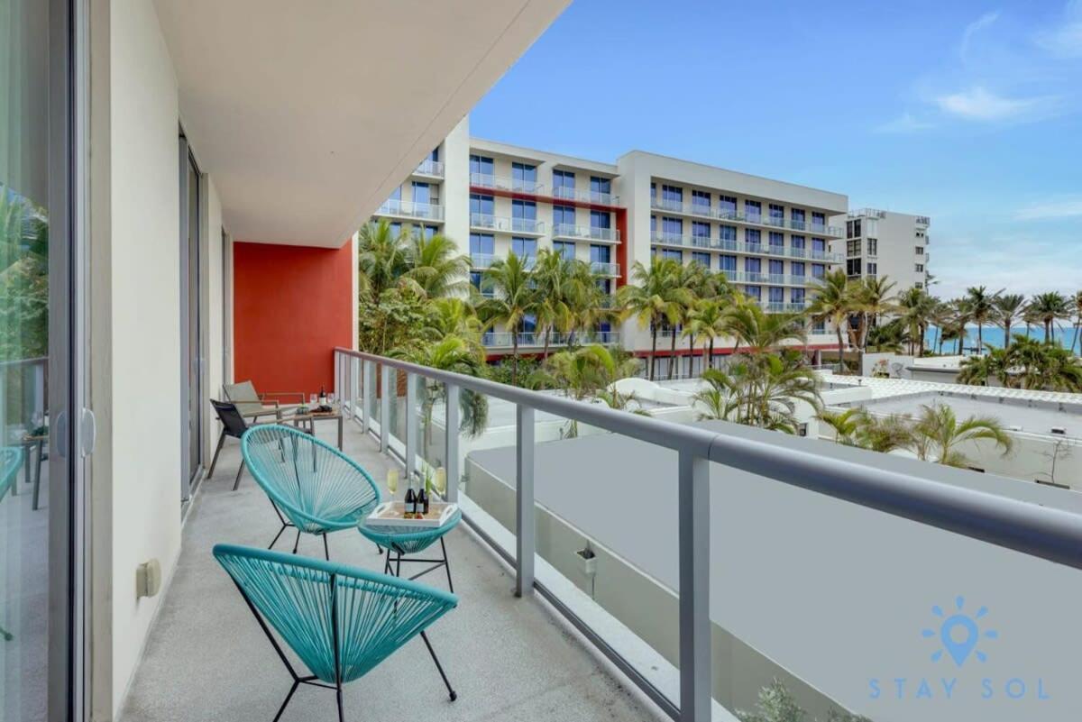 Rooftop Pool & Hot Tub - Gym - Hollywood Beach Exterior foto